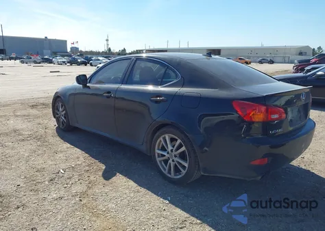 2007 Lexus Is 250 z USA, uszkodzony, nr VIN JTHBK262972035513